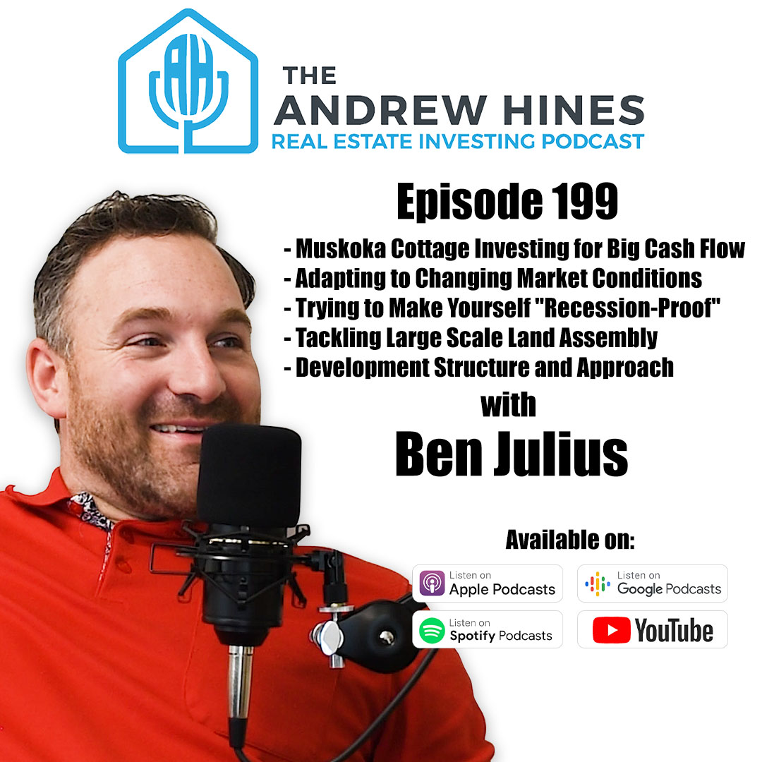 Ben Julius on the Andrew Hines real estate investing podcast